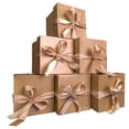 thumbnail image 1 of Cajas de Regalo GP SUP Oro 6 Piezas 10x10x10 cm con Tapa, 1 of 9