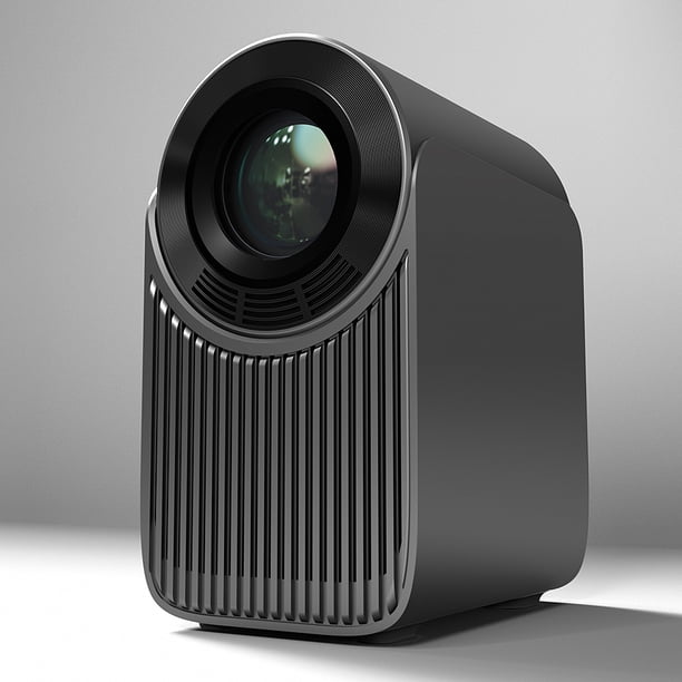 Proyector De Alta Definición Consolas de juegos Micro proyector Autofocus WiFi Suministros para el hogar (enchufe plateado de EE. UU.)