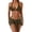 Green, variant on Swimwear Sexy Bikini Sets for Women Two Piece Swimsuit Top Mid Bottom Bathing Suit Black L