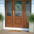 thumbnail image 4 of BizChair 18" x 30" Indoor/Outdoor Natural Coir Doormat with Black Home Sweet Home Message and Non-Slip Backing, 4 of 10