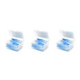 thumbnail image 2 of Cepillo interdental Qarigey 40 Uds Push-Pull en forma de I herramienta de higiene bucal hogar viaje vacaciones Azul 1,0mm, 2 of 6