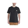 thumbnail image 2 of Men s Relaxed Fit Heavyweight T-Shirt, Black, Large, 2 of 2