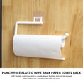 thumbnail image 3 of MTFun Paper Towel Holder Wall Mount Paper Towel Rack Self Adhesive Under Cabinet Paper Towel Holder 11.2 Inch Toilet Paper Holder for Kitchen Bathroom Cabinets, 3 of 8