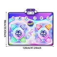 thumbnail image 3 of BotaniNest Interactive Dance Mat Educational For Kids With Music Lights And Learning Games, 3 of 6