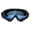 Black Frame&Blue Lens, variant on Skiing Goggles Women Girl Men Boy PC UV 405 Protective Lens Windproof Dust-proof Adjustable Sports Glasses Eyewear
