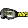 100% Accuri MX/Offroad Goggles Skylar Black/Clear Lens
