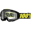 100% Accuri MX/Offroad Goggles Skylar Black/Clear Lens