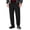 Black, variant on Big & Tall Men's Winter Snow Pants Warm Lined Windproof Joggers Waterproof Thermal Sweatpants Baggy Fit Active with Pockets(Black/XXL)