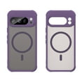 thumbnail image 3 of YEYKX Magnetic for Google Pixel 10 Pro Case [Compatible with MagSafe] [Military Grade Drop Protection] Translucent Matte Shockproof Phone Case,Purple,For Google Pixel 10 Pro, 3 of 8
