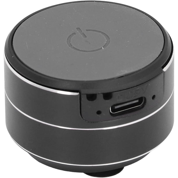 Asixxsix Altavoz de Conducción de Huesos Inalámbricos, Altavoz de Portátil con Taza de Succión para el Auto en Casa Fiesta de Viaje Al Aire Libre (Rojo),BLACK