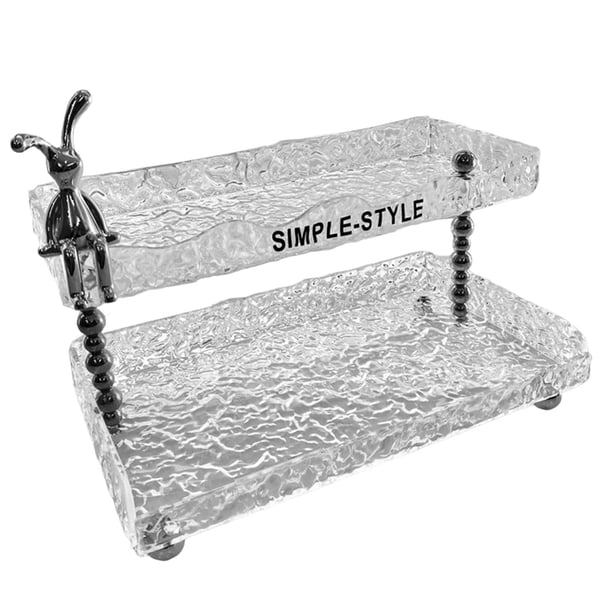 Organizador de Maquillaje Yuyangstore Organizador de encimera Doble capa