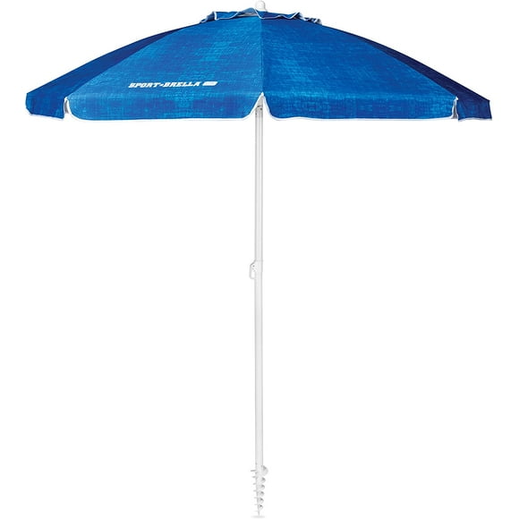 Sport-Brella Parapluie de Plage à Ventilation Centrale 50+ (6 Pieds)