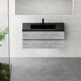thumbnail image 7 of 48" Grey Floating Cabinetry - Quartz Sand Basin - Bathroom Style - Modern Look, 7 of 7