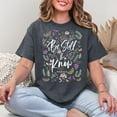 thumbnail image 2 of Love in Faith Be Still Christian Christian T Shirts for Women, Faith Tees for Women-Playing Game Women's Graphic Tee 100% Cotton by TBun, Full Sizes S-5XL, 2 of 5