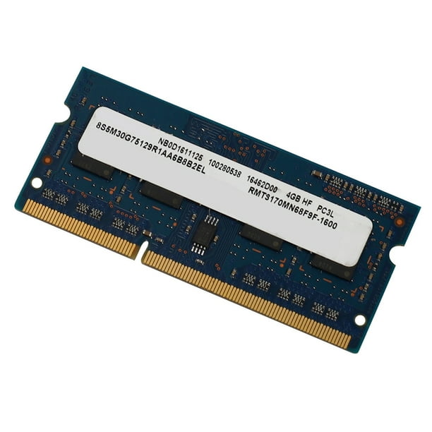 heredar Dirección Sherlock Holmes DDR3L 4GB 1600Mhz Laptop Ram Memory PC3-12800 1.35V SODIMM 204Pins DDR3  Notebook RAM - Walmart.com