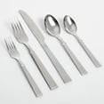 thumbnail image 4 of Gibson Home Prato 65 Piece Flatware Set W/Wire Caddy - Service for 12 plus 4 Piece Hostess Set - Tumble Finish, 4 of 6