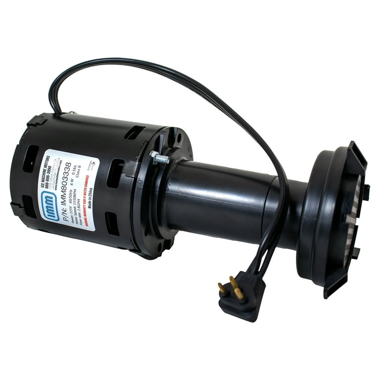 IMM Ice Machine Pump Motor Replacement, Easy Installation IMM Ice Machine Pump Motor Replacement, Easy Installation