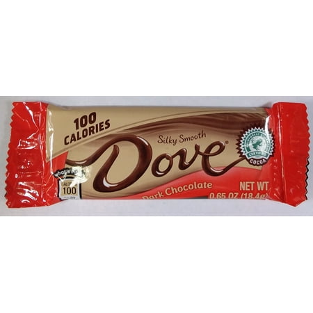 Mars North America Dove 100 Calories Dark Chocolate, 0.65 oz