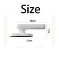 thumbnail image 7 of Cordless Mini iron - USB charging, 90° rotatable 30 Second Heat Up Time Suitable for ironing clothes (White), 7 of 7