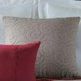 thumbnail image 4 of Benjara BM225147 Polyester Comforter Set with Floral Print, Multi Color - King Size - 8 Piece, 4 of 5