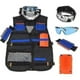 thumbnail image 1 of Tactical Vest Jacket Set Elite Set, Nerfe Vest, Tactical Vest, Nerf Accessories Set Kids Tactical Vest With 60 Darts + 1 Nerfe Glasses + 1 * 6 Soft Da, 1 of 5