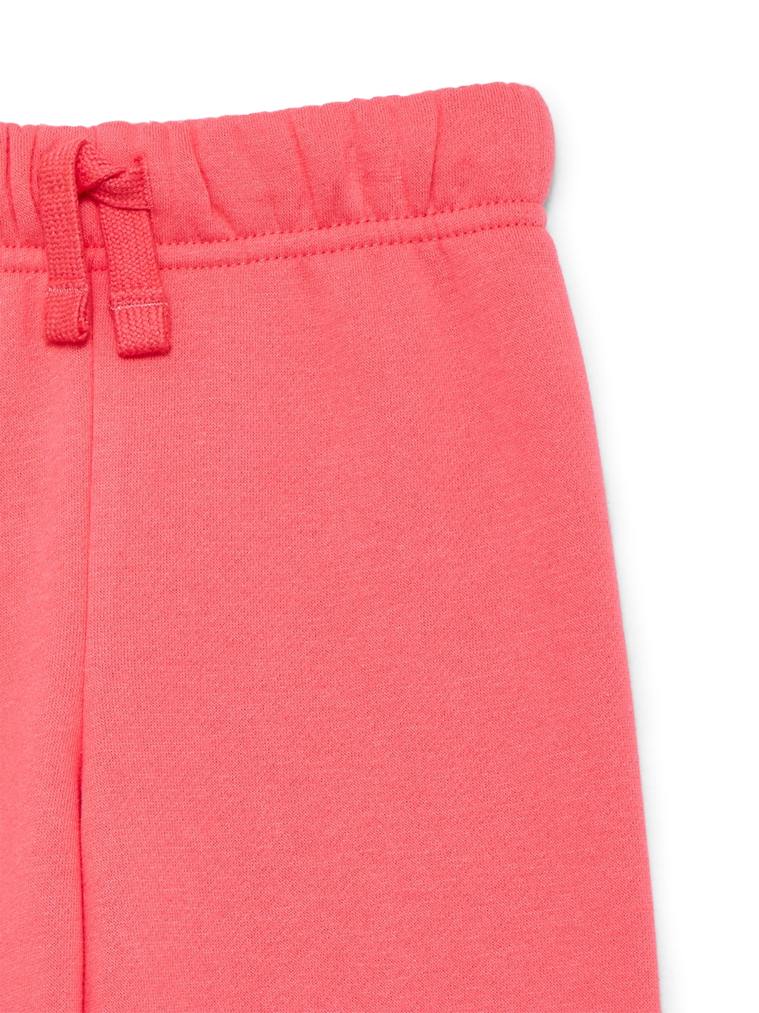 Wonder Nation Toddler Girls Fleece Jogger Pants, Sizes 2T-5T