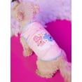 thumbnail image 1 of SHEIN X Care Bears 1pc Cartoon Bear Print Contrast Binding Pet Tank, 1 of 5