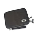 thumbnail image 1 of Minnieouse Bolsa de almacenamiento de Cable USB, resistente al agua, 2 capas, portátil, para viajes en casa, dormitorio, disco Flash electrónico, cable de Carteras S Negro Minnieouse AP012998-06, 1 of 6