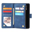 thumbnail image 3 of Case for Samsung Galaxy Note 10 Leather Magnetic Handbag Zipper Pocket Cover Wrist Strap, 3 of 5