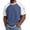 ZA-Navy shirt for men, variant on Raglan Short Sleeve T-shirts for Men Waffle Knit Side Zipper Pocket Crew Neck Tops Summer Casual Lightweight Breathable Tees
