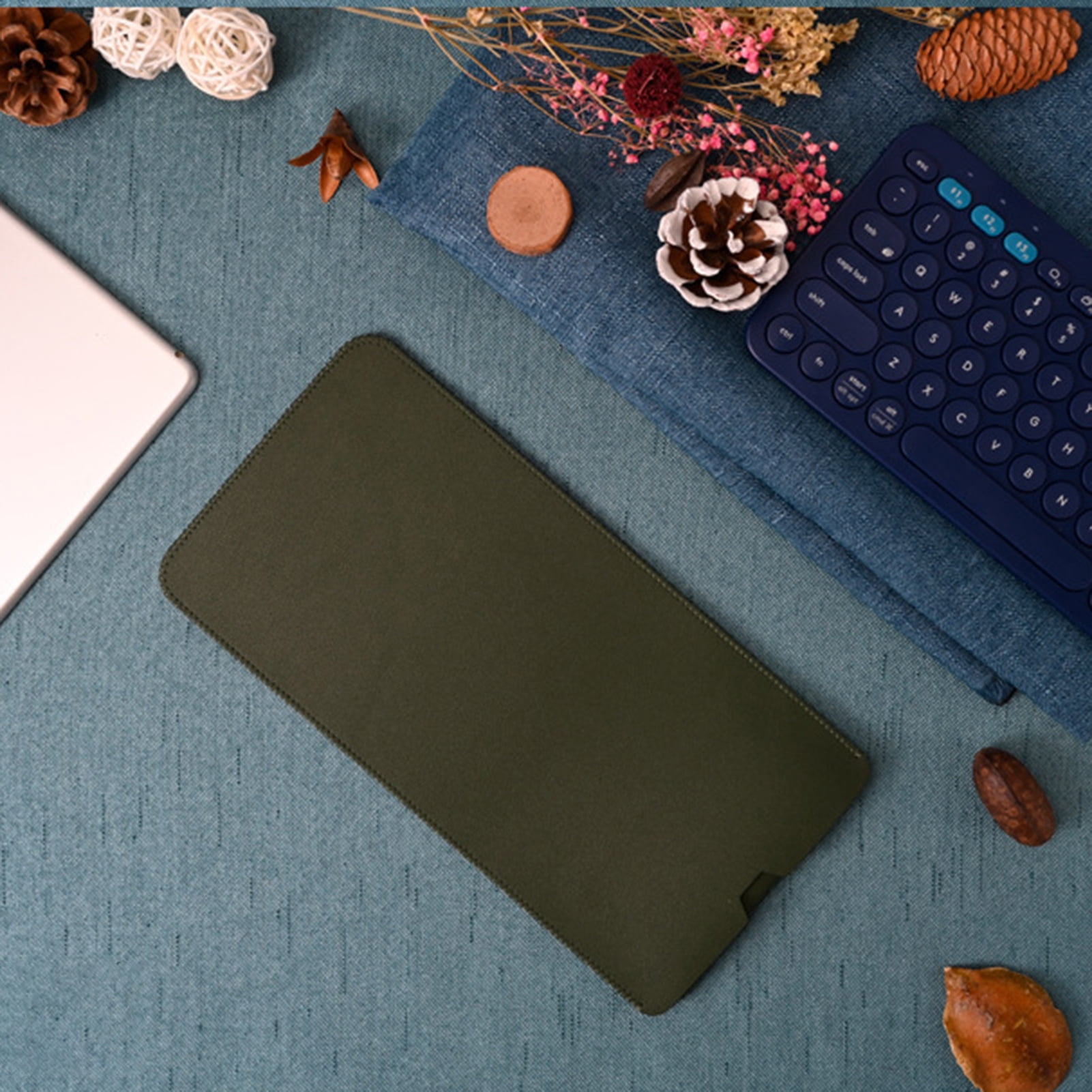 Taluosi Dustproof Keyboard Sleeve Wearresistant Portable Faux Leather