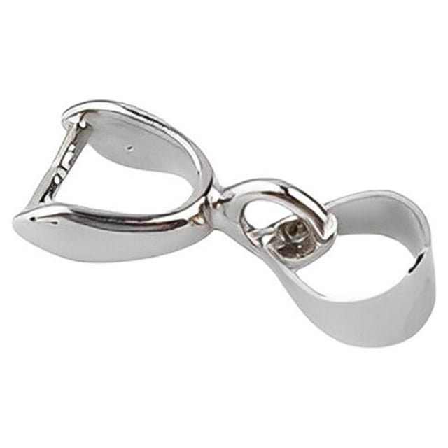 Collier Fermoir Pendentif Ras du Cou Crochet Clip en Cuivre Connecteur Accessoire de Recherche de Bijoux Pièce de Rechange 18mm