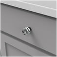 thumbnail image 4 of Midway Collection 1-1/4 In. Crysacrylic With Brushed Golden Brass Finish Cabinet Knob, 4 of 7