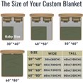 thumbnail image 3 of Custom Photo Throw Blanket Customized Pictures Blanket Personalized Soft Fleece Blanket for Family Wedding Birthday Christmas Valentines Day Gifts for Women Him Her, 3 of 6