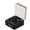Black, variant on Vinyl Waves Bluetooth Speaker, Record Player-Style Light with Clock & White Noise