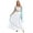 Light Blue, variant on Women's Greek Nymph Cosplay Costume Ruffles Toga Maxi Gown Ancient Rome Princess Dancewear White XXL