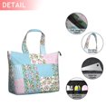 thumbnail image 2 of Pioneer Flower Floral Print Pattern Travel Tote Bags for Women Carry On,Large Weekender Bags for Women Travel,Multi Functional Duffle Bag for Work,Shopping,Sports, 2 of 5