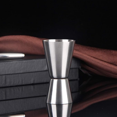 thumbnail image 5 of 2pcs Stainless Steel Double Ended Measuring Glass 15ml/30ml Silver Wine Measuring Device Bar Family Cocktail Layered Measuring Glass Q01, 5 of 5