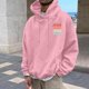 thumbnail image 1 of MHFRRA Sudaderas Casuales para Hombre para Uso Diario, Sudaderas Estampadas de Corte Relajado para Otoño E Invierno, Fáciles de Cuidar, Elegantes y Cómodas Rosa, 1 of 4