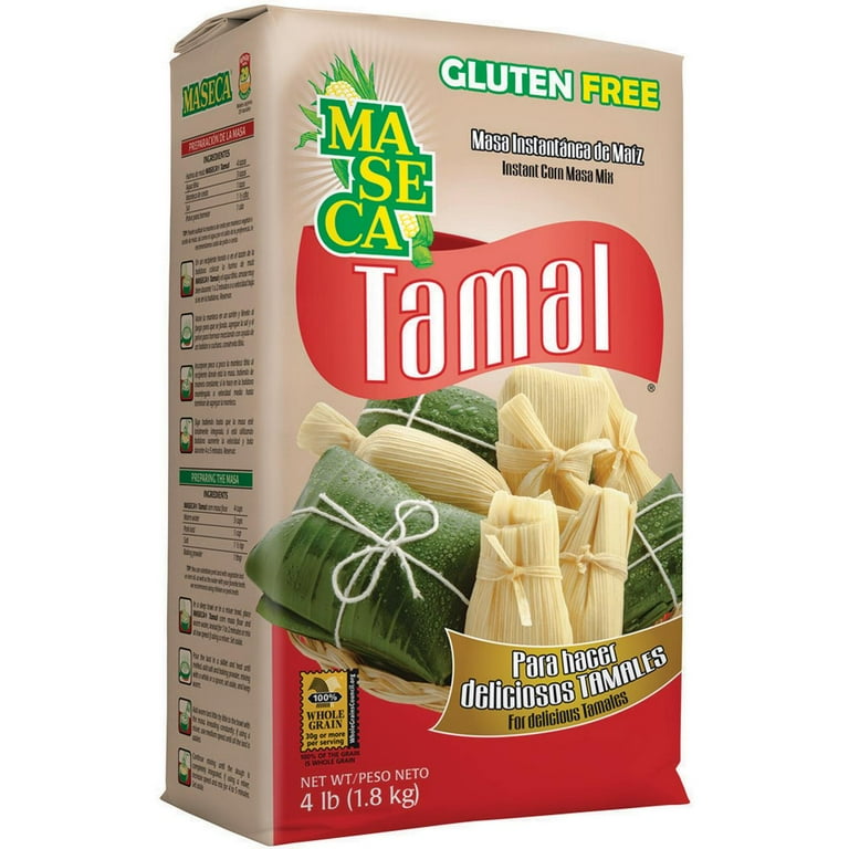 茶 masa MASECA Tamale Instant Corn Masa Flour 4 lb - Gluten Free Corn