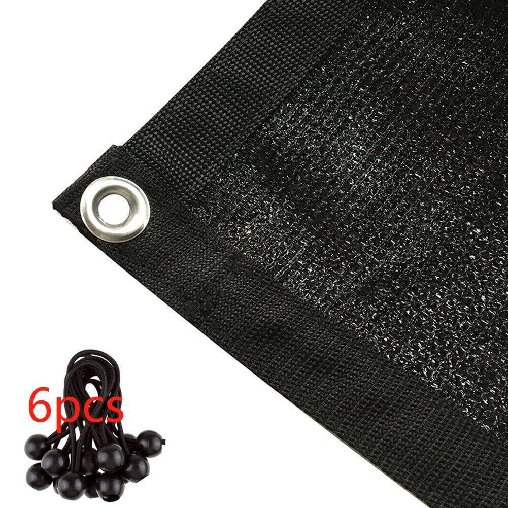 90% Shade Fabric 12x 20ft Sun Shade Cloth with Grommets for Pergola Cover Canopy, Wheat