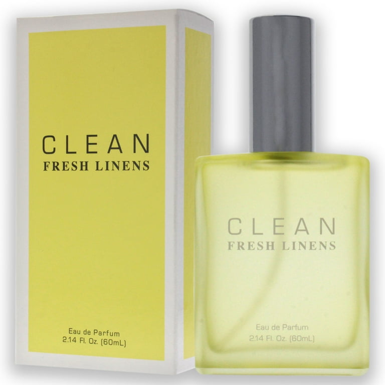 Clean Fresh Linens Eau De Parfum Spray (Unisex) By Clean - 2.14 oz Clean Fresh Linens Eau De Parfum Spray (Unisex) By Clean - 2.14 oz
