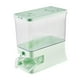 thumbnail image 2 of Cubo dispensador de alimentos para el hogar, contenedor para almacenar granos, dispensador de alimentos, cereales Verde, 2 of 9