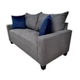 thumbnail image 4 of Love Seat Salvanto Lilo Lino Gris, Moderno, 2 Plazas, 4 of 6