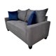 thumbnail image 4 of Love Seat Salvanto Lilo Lino Gris, Moderno, 2 Plazas, 4 of 6