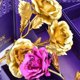 thumbnail image 3 of 24k Gold Dipped Rose With Gift Box, Present For Birthday, Mother's Day, Valentine's Day, 3 of 5