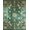 Dark Green, Pattern 15, variant on ODIKA 8'x10' Washable Area Rug Forest Scroll Bold Border Vintage Distressed Traditional Alfombra for King Size Bedroom Under Bed, Master Suite, Non-Shedding, Easy Care