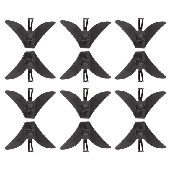 HINTRMENT 20Pcs Triangle Bow Tie Clips for Formal Events and Corporate Settings