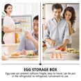 thumbnail image 4 of GOOHOCHY Bandeja para huevos para refrigerador, práctica caja para guardar huevos, contenedor para el hogar., 4 of 8