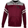 thumbnail image 2 of Men's Maroon Alabama A&M Bulldogs Full-Zip Hoodie, 2 of 3